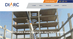 Desktop Screenshot of diarc.com.br